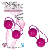 WISPER COLLECTION NEN-WA BALLS-PURPLE